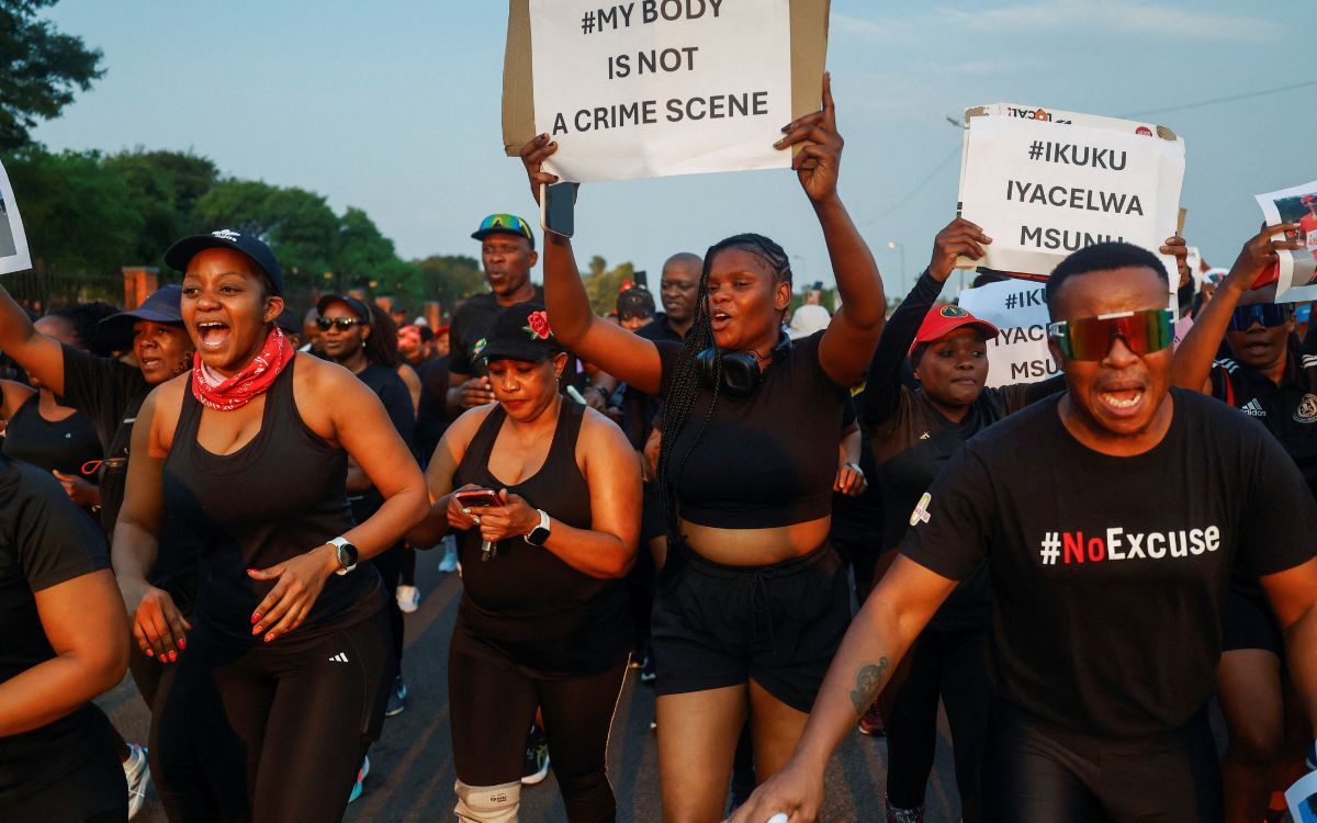 Una ola de feminicidios dispara las alarmas en Sudáfrica