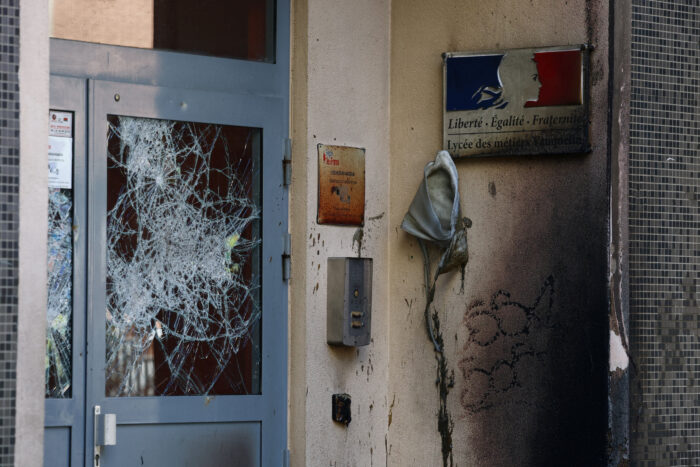 Protestas estudiantiles en Francia