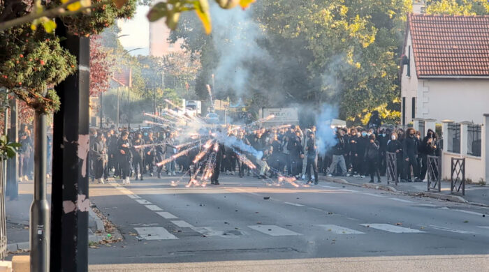 Protestas estudiantiles en Francia