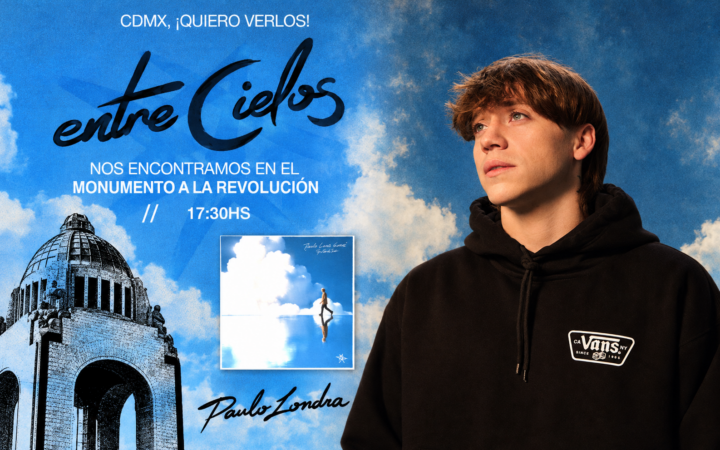 Paulo Londra presentará gratis su nuevo disco en CDMX Paulo Londra presentará gratis su nuevo disco en CDMX