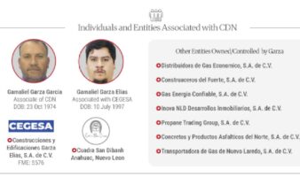 EEUU sanciona red financiera del Cártel del Noreste: influía en contratos y elecciones en México