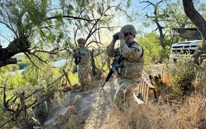Despliegue de soldados de EE.UU. en frontera con México es parte de 'operaciones espejo': Marina Despliegue de soldados de EE.UU. en frontera con México es parte de 'operaciones espejo': Marina
