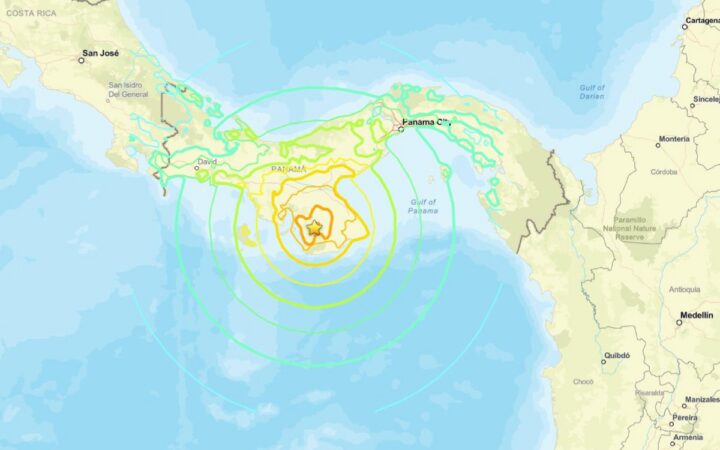 Fuerte sismo en Panamá: ajustan magnitud a 7.7 Fuerte sismo en Panamá: ajustan magnitud a 7.7