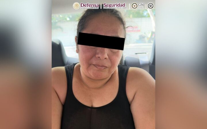 Detienen en Campeche a 'La Patrona', presunta operadora criminal en Tabasco Detienen en Campeche a 'La Patrona', presunta operadora criminal en Tabasco