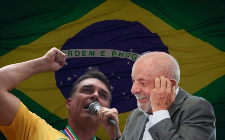 Lula pide 'matar la desgracia' y vencer a Flávio Bolsonaro Lula pide 'matar la desgracia' y vencer a Flávio Bolsonaro