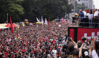 Lula moviliza a miles en São Paulo para intentar remontar ante Bolsonaro