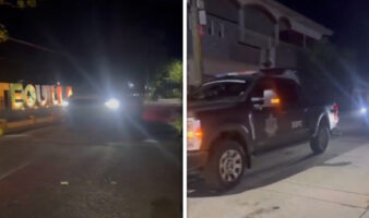 Jornada violenta en Santa María Mixtequilla: atacan palacio municipal y patrulla; incendian moto